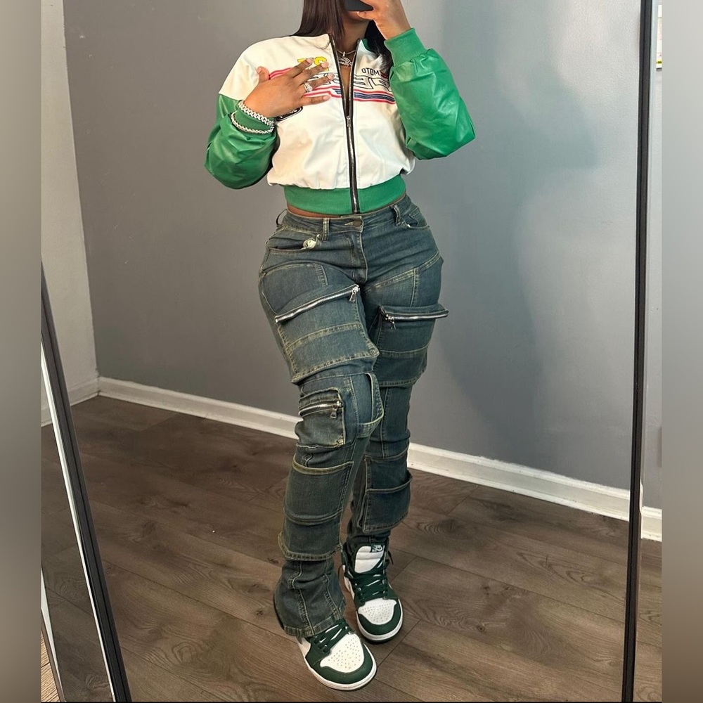 Combat Cargo Skinny Jeans